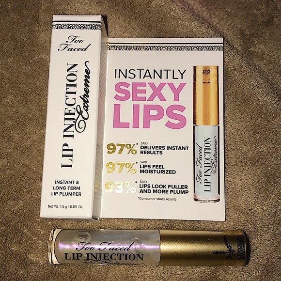 Too Faced Other - ‼️3 LEFT‼️🎉HP🎉🆕💋TOO FACED: EXTEME Lip Injection LIP GLOSS Travel Size